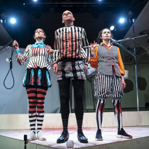 (c) Theater im Marienbad: Michael Kohlhaas // L. Bräuniger, C. Müller & D. Mohr // Foto: MINZ&KUNST Photography