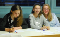 Die Jurorinnen der Lese-AG Die Jurorinnen der Lese-AG