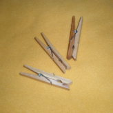 Wäscheklammern: zuviel