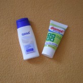 Bodylotion und Waschmittel - zuviel