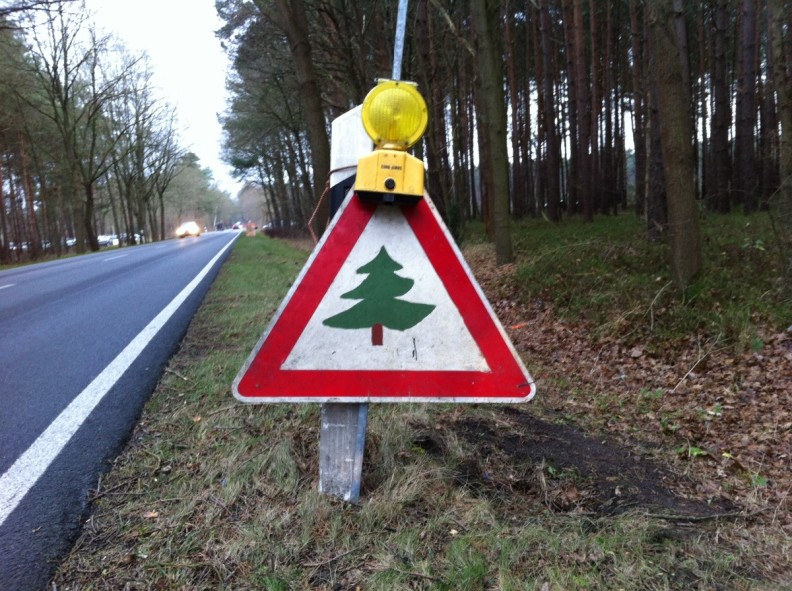 Achtung Weihnachtsbaum