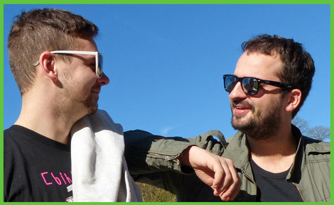 Lukas Oberascher und Patrick Heil Lukas Oberascher und Patrick Heil