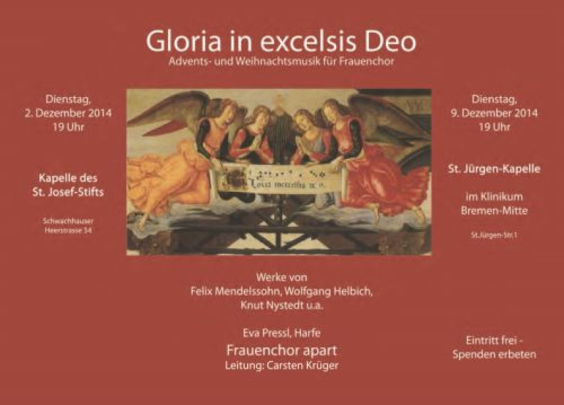 Gloria in excelsis Deo Gloria in excelsis Deo