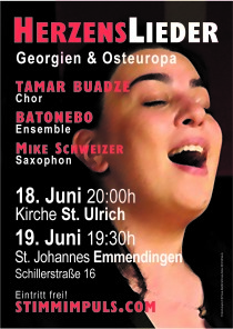 Konzertplakat HerzensLieder (c)stimmimpuls.com