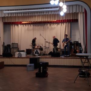 Steffen, Saul & Steffen beim Soundcheck