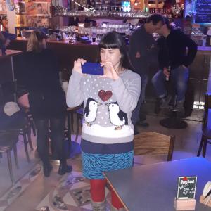 Franca macht die Fotos, die wir hier sehen...