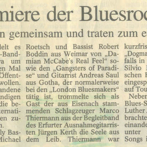Dogma'n Eisenach - TA Artikel