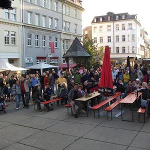 Gera Höhlerfest 2013 - bespasstes Publikum