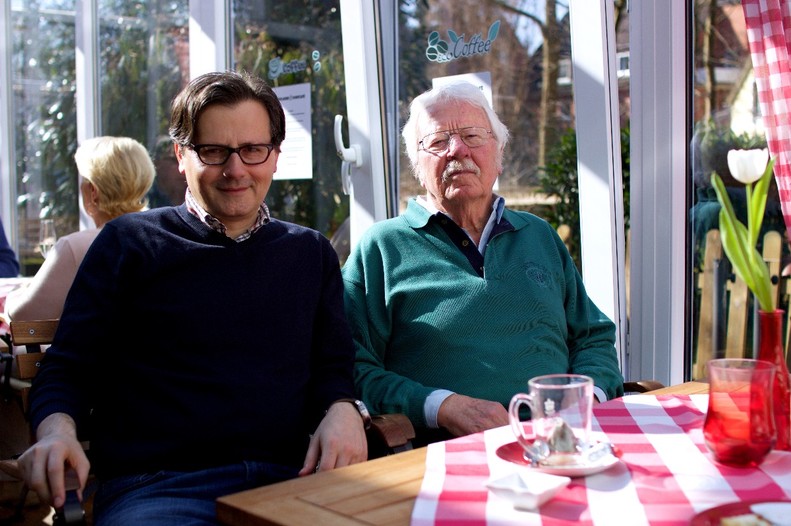 Adnan und Dieter Adnan und Dieter