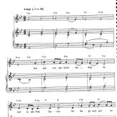 Meeresstille (Notenblatt)