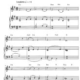 Meeresstille (Notenblatt)