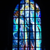 Das Hauptfenster der Jesuitenkirche