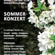 Plakat Kantorei Sommerkonzert