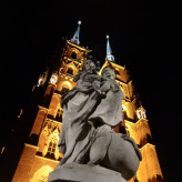 Abends auf der Dominsel