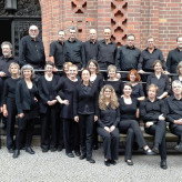 Vor dem Konzert in der Kirche zum Heilsnronnen