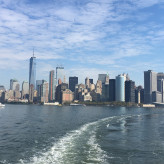 Blick auf Manhattan