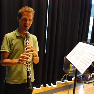 CD-Aufnahme Klarinettenkonzert "anElyson" von Franz Baur zusammen mit dem Tiroler Kammerorchester Innstrumenti