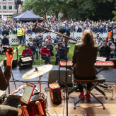 Kanzler-Wahlkampf Clamartpark 2021 / Foto: H.-J. Wege