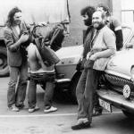 1984...Frachthof macht Rast...auf Parkplatz in Dresden