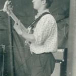 1989...der junge Robert Steiner von Duke of Prunes...heute Robert Stratmann Trio...