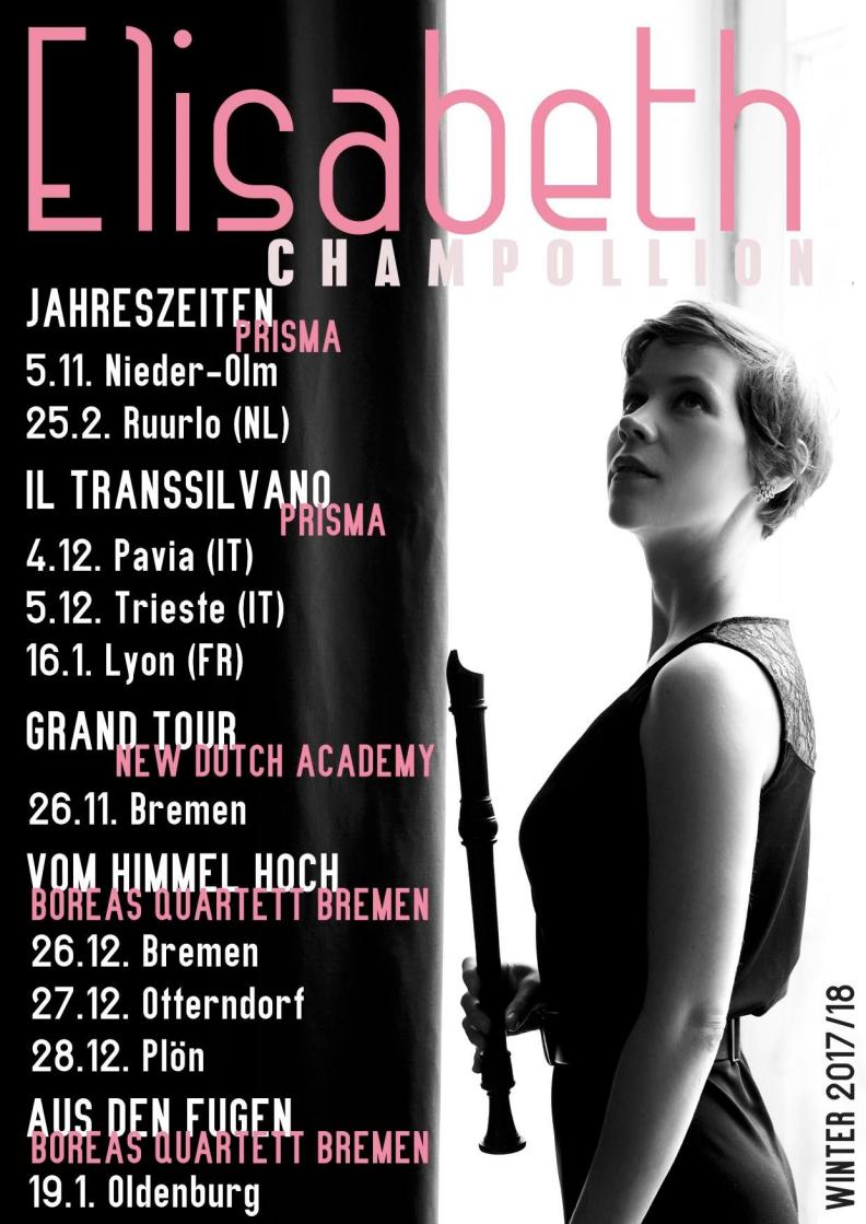 Winter concerts 17/18 Winter concerts 17/18