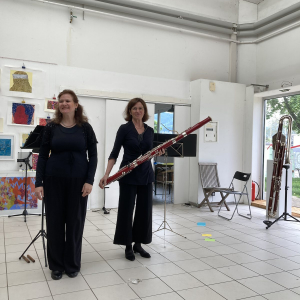 „Dazwischen lacht Pan“ im Schopf in Freiburg, Mai 2023