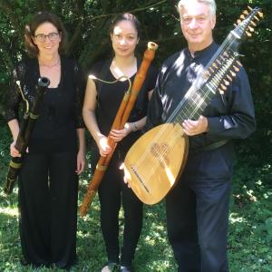 Mit dem Leiter des Arcadia-Ensembles Christian Zimmermann und Anna Zimmermann