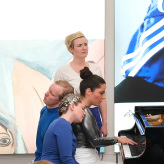 COLLIDE Quartett Konzertmatinée "ELYSIUM" Museum für Gegenwartskunst Siegen 2026, Foto: Carsten Schmale