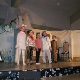 Aristocats 2003 in der Rolle der Duchesse (weiße Katze)