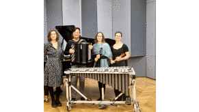 Proben für Ascoli (EWC: Milica Zakic, Alfred Melichar, Theresa Dinkhauser, Maria Chlebus)