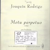 Joaquin Rodrigo Moto perpetuo