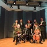 Ensemble Wiener Collage (Tobias Lea, Johannes Marian, Bernhard Biberauer, Stefan Neubauer, Günther Federsel, René Staar, Alfred Melichar, Tamas Varga  Foto: Veniamin Kostisin-Teterin