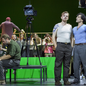 Als Alaska Wolf Joe in "Aufstieg und Fall der Stadt Mahagonny" an der Opera Vlaanderen