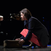 Miriam Sabba as Anne Frank | Mono-opera by Grigori Frid