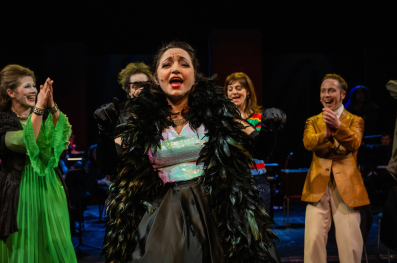 Sängerin Miriam Sabba in „Disko" © Nilz Böhme