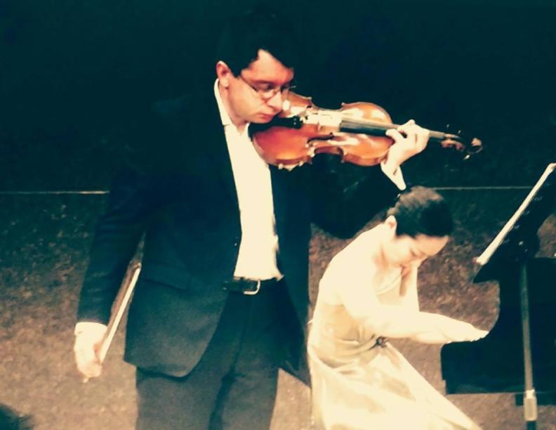 Sergei Bolotny violin Keiko Sakuma piano Japan 2016 Sergei Bolotny violin Keiko Sakuma piano Japan 2016