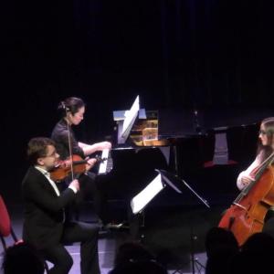 Piano Trio Classique Sergei Bolotny violin Noelle Weidman cello Keiko Sakuma piano
