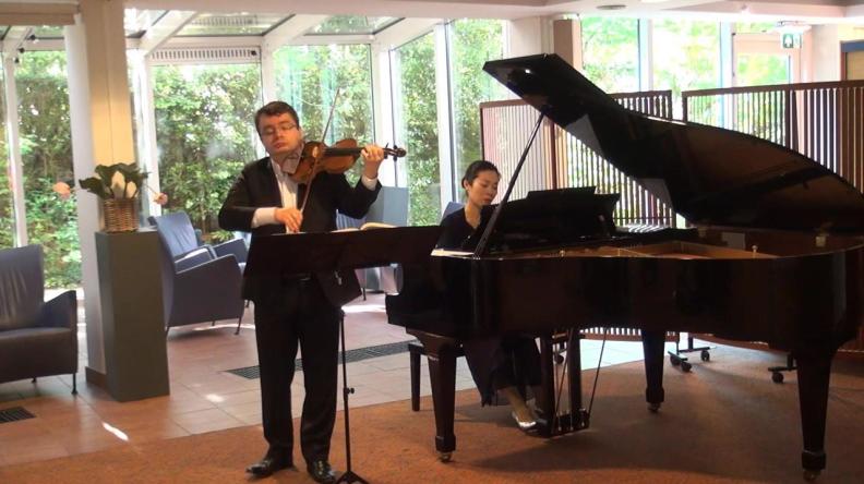 Sergei Bolotny violin Keiko Sakuma piano Westerholm Zorghuis 11.05.2019