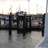 Noch ein Blick zurück in den Hafen des Festlandes
