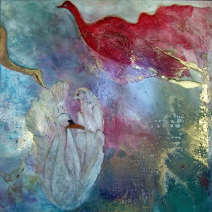 Der Schwan und die Vögel