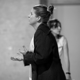 Proben „Fidelio“  - Larissa Angelini (Leonore) © Uwe Hauth