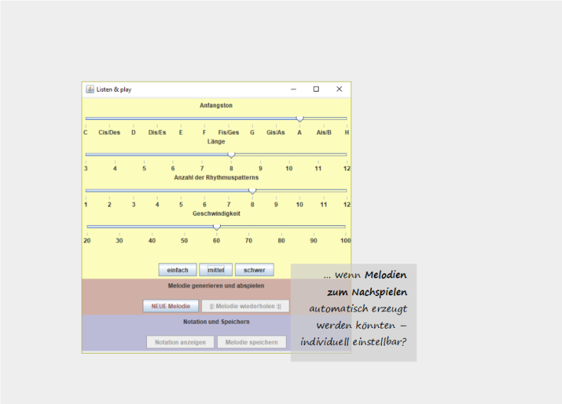 Tool "Listen and play"