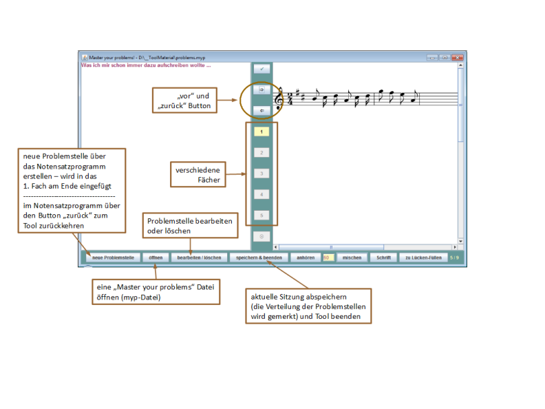 Master your problems - Hilfe-Screenshot 02
