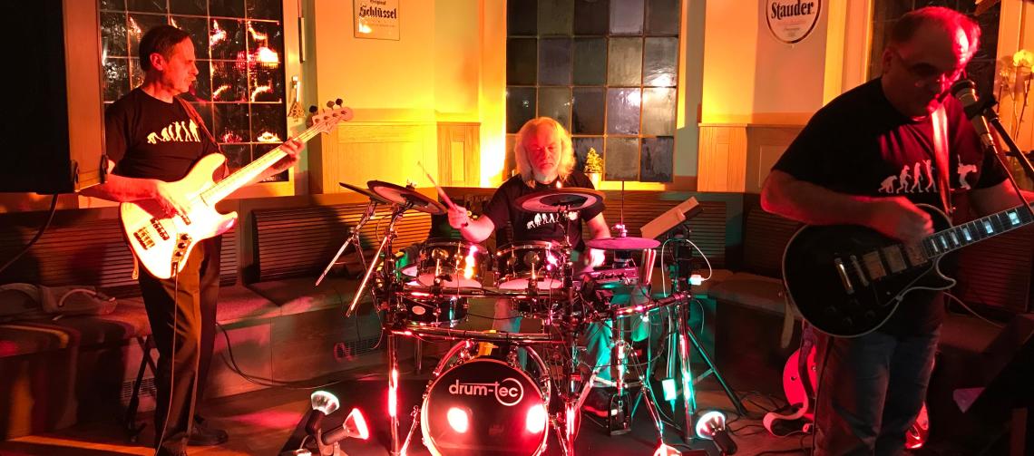 Band im Vereinshaus