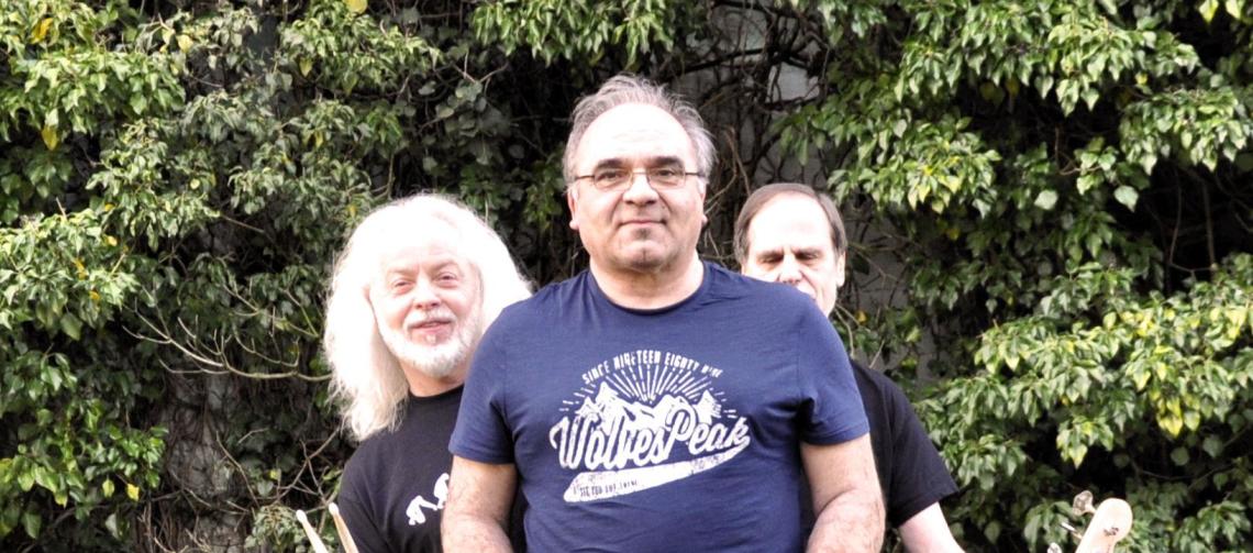 Band vor Proberaum