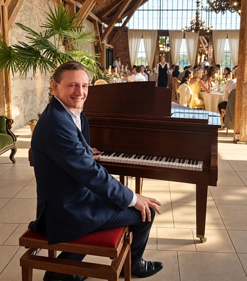 Pianist Empfang München
