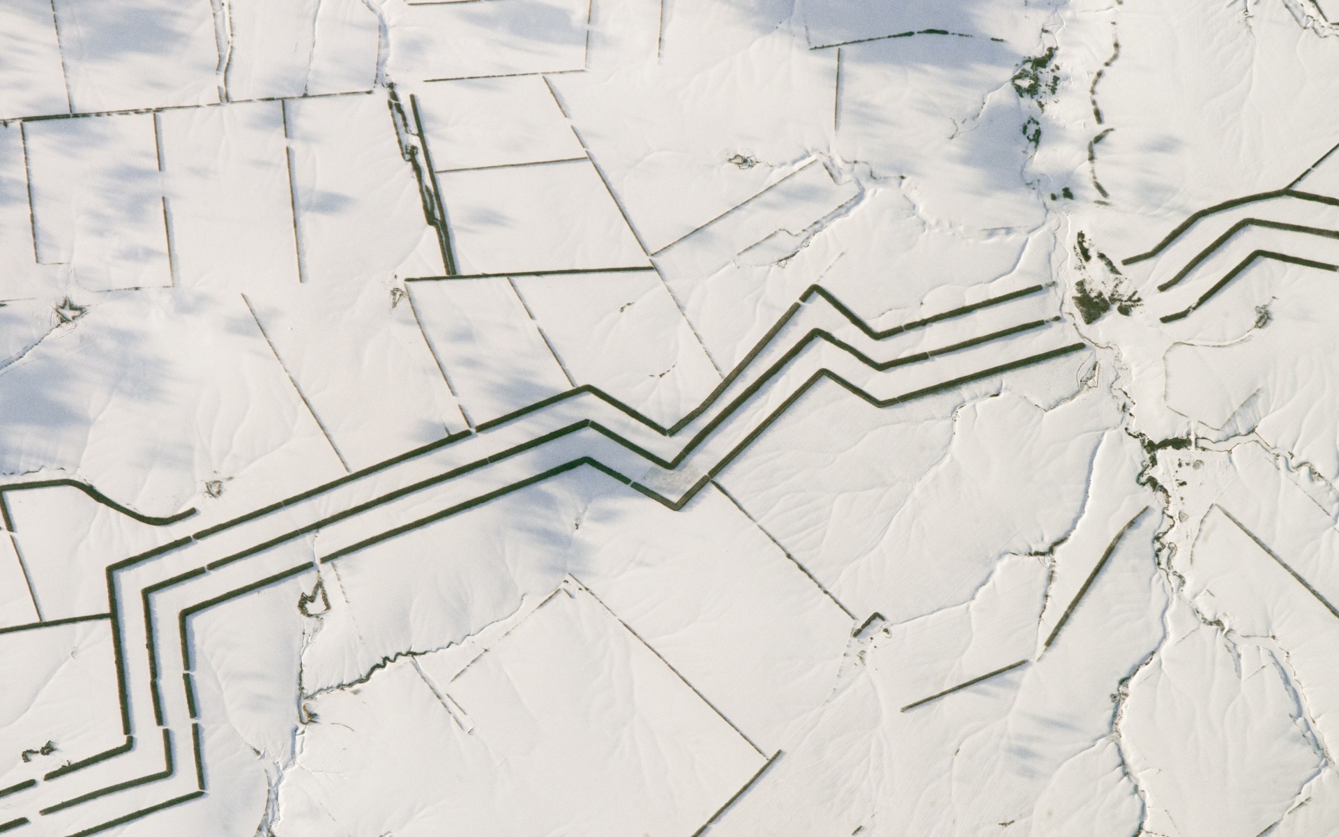 Schnee v. oben