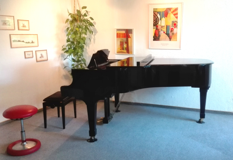 Karin Groß - Klavierunterricht in Dortmund - Unterrichtsraum