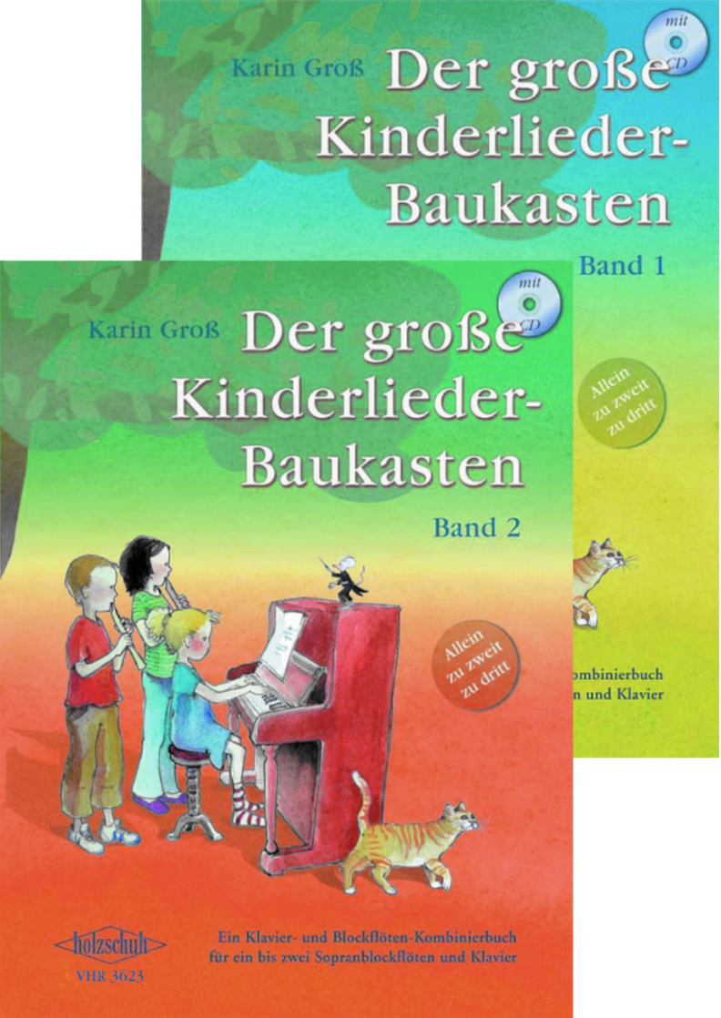 Karin Groß - Klavierunterriht in Dortmund - Der große Kinderlieder-Baukasten