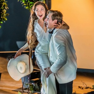 As Susanna in W. A. Mozart´s "Le nozze di Figaro" (Figaro - D. Miroslaw, The New Generation Festival, Florence). Photo by G. Bell.